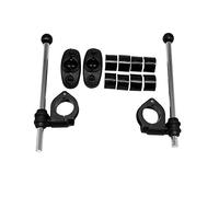 Pantalla Parabrisas Motocicleta Deflector Viento Para Para MT07 Para MT09 GSX-R750 Z650 CMX300 Motocicleta Protector Pantalla Viento Deflector Cubierta Protectora Universal(Windshield bracket)