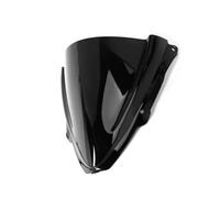Pantalla Parabrisas Para Kawasaki Para Ninja Para ZX6R Para ZX 6R 2024 2025 Parabrisas Deflector Viento Doble Burbuja Motocicleta Protector Pantalla Viento(Zwart)