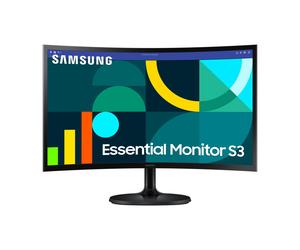 Pantalla PC - SAMSUNG - S24D364GAU - 24'' - 1920x1080 - Curva - 1800R - 4ms - 100Hz - 16:9 - 250 cd/m² - HDMI - Base inclinable