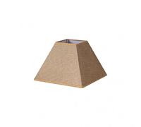 Pantalla Piramide Divos E27 Marron 30dx13dx22h Saco-yute