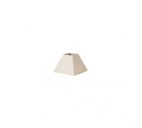 Pantalla piramide mezzo e27 beis 15dx8dx11h tejido popelin