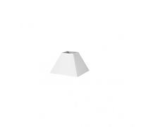Pantalla piramide mezzo e27 blanco 17dx8dx13h tejido popelin