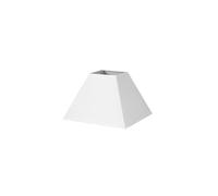 Pantalla Piramide Mezzo E27 Blanco 25dx11dx18h Tejido Popelin