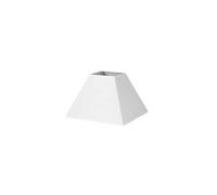 Pantalla Piramide Mezzo E27 Blanco 30dx13dx22h Tejido Popelin
