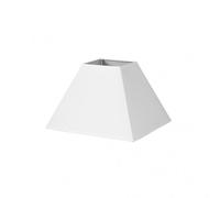 Pantalla piramide mezzo e27 blanco 35dx15dx25h tejido popelin