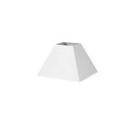 Pantalla Piramide Mezzo E27 Blanco 35dx15dx25h Tejido Popelin