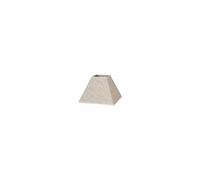 Pantalla Piramide Tenorio E27 Lino beige 17dx8dx13h