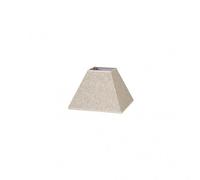 Pantalla piramide tenorio e27 lino beis 20dx10dx15h