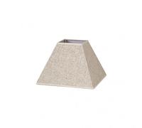 Pantalla piramide tenorio e27 lino beis 30dx13dx22h