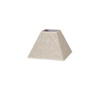 Pantalla Piramide Tenorio E27 Lino Beis 35dx15dx25h
