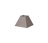Pantalla Piramide Tenorio E27 Lino Gris 30dx13dx22h