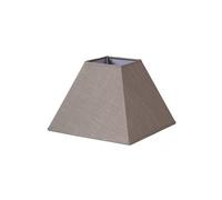 Pantalla Piramide Tenorio E27 Lino Gris 45dx20dx32h