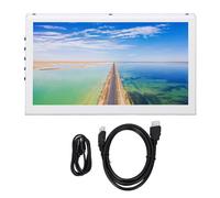 Pantalla Portátil, 7 Pulgadas 1024x600 HD Multimedia Pequeña Pantalla Táctil Externa de Segunda Pantalla con Orificio Vesa para PC Portátil Interruptor RPI