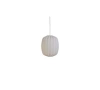 Watt & Veke Pantalla de lámpara Prisma Ø25 cm linne White