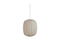 Watt & Veke Pantalla de lámpara Prisma Ø35 cm linne Natural