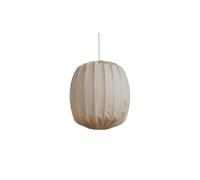 Watt & Veke Pantalla de lámpara Prisma Ø45 cm lino Natural
