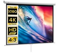 Pantalla Proyector Blanco 181 x 8 x 138 cm
