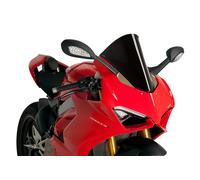 Pantalla Puig R-Racer para Ducati PANIGALE V4, PANIGALE V4R, entre otros Negro