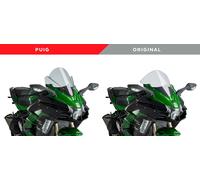 Pantalla Puig Z-Racing para Kawasaki NINJA H2 SX, NINJA H2 SX SE Tintada
