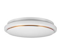 Pantalla Redonda de Techo LED en PVC Blanco, Moderna | Repuesto para Salón y Dormitorio, Configuración Diy, Adecuado para Renovación Rápida de Luminarias