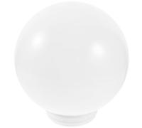 Pantalla Rosca 10cm, de Lámpara Esférica de Acrílico Blanco para Patio | Repuesto para Exterior, Protege la Bombilla, Mantiene el Conjunto Limpio, Instalación Sencilla y Acabado Delicado