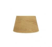 Pantalla salma e27 madera clara 30dx22dx17h conica abierta