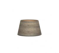 Pantalla salma e27 madera gris 25dx20dx15h conica