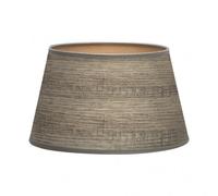 Pantalla salma e27 madera gris 45dx35dx30h conica abierta