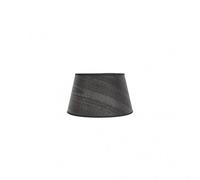 Pantalla salma e27 madera negra 20dx15dx12,5h