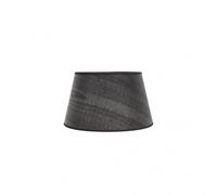 Pantalla salma e27 madera negra 25dx20dx15h conica