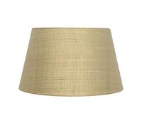 Pantalla salma e27 natural 45dx35dx30h conica abierta