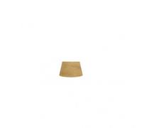 Pantalla salma pinza madera clara 10dx8dx8h conica abierta