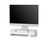 Pantalla soporte para monitor, soporte de sobremesa, ergonómico para universal monitor bbf02-w sobuy es