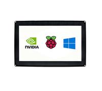 Pantalla táctil capacitiva de 10. 1 pulgadas Waveshare HDMI VGA AV 1024600 Alta compatibilidad placa de pantalla LCD para Jetson Nano