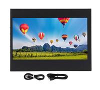 Pantalla táctil capacitiva de 7 pulgadas, pantalla a color HD portátil, pantalla táctil de resolución de 1024 x 600 con interfaz multimedia HD, pantalla táctil USB para PC, portátil, juegos, DVR
