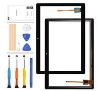 Pantalla táctil de 10.1 Pulgadas para Lenovo Tab M10 TB-X505 TB-X505F TB-X505L TB-X505X Touch Digitizer Sensor Full Glass Panel Kit de Piezas de reparación (no LCD) (Negro)