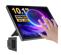 Pantalla táctil de 10.1 pulgadas para Raspberry Pi, pantalla táctil IPS de 5 puntos 1920 x 1200, monitor portátil con interfaz HDMI, doble altavoz para Raspberry Pi 5/4B/3B+/3B/B+ Jetson Nano Win11/10