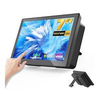Pantalla táctil de 17,8 cm (7 pulgadas), para Raspberry Pi, 5 puntos, 1024 x 600 IPS, monitor portátil con interfaz HDMI de señal dual para Raspberry Pi 5/4B/3B+/3B/B+ Jetson Nano Win11