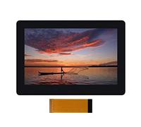 Pantalla Táctil de 5 Pulgadas DSI LCD para Raspberry Pi 4B/3B+/3A+/3B/2B/B+/A+, IPS Pantalla Táctil Delgada y Ligera con Resolución 800×480, Compatible con 5 Puntos Táctiles Capacitivo