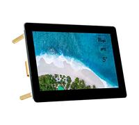 Pantalla táctil de 5 pulgadas para Raspberry Pi DSI LCD IPS, pantalla táctil capacitiva 800 × 480, compatible con Raspberry Pi 4B 3B+ 3A+ 3B 2B B+ A+ compatible con RasPi OSUbuntuKaliWIN10