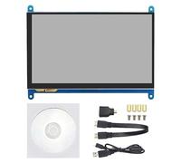 Pantalla táctil de 7 pulgadas 1024 x 600 4B/3B++ y pantalla de proyecto electrónica para computadora portátil pequeña