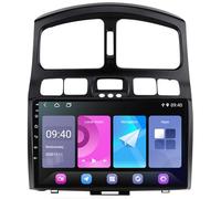 Pantalla táctil de 9 Pulgadas Carplay Car Android 15 Radio de Coche para Hyundai Classic Santa Fe 2006-2015 con Carplay inalámbrico Android Cámara de Respaldo automático(W9-8 Core 4G+WiFi 6+128GB)
