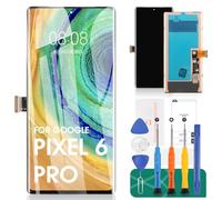 Pantalla táctil de repuesto para Google Pixel 6 Pro 5G, pantalla LCD para Google Pixel 6 Pro, digitalizador de repuesto GLUOG G8VOU (sin marco)