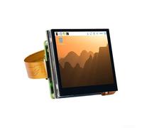 Pantalla táctil DSI de 3.5 pulgadas para Raspberry Pi 5/4/3B+ | Pantalla capacitiva IPS de 800 x 480 | No ocupa puertos | Ángulo de visión amplio de 170° para mini pantalla | Soporta táctil de 5