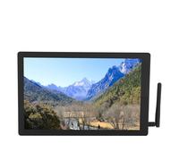 Pantalla Táctil Industrial, Pantalla Táctil Capacitiva de 10,1 Pulgadas DDR3 1G EMMC Flash 16 GB Retroiluminación Impermeable Montaje en Pared Pantalla Táctil Industrial (Enchufe