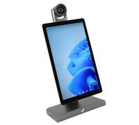 Pantalla Táctil Interactiva de Transmisión en Vivo de Sobremesa de 15,6 Pulgadas, Pantalla de Proyección ROM de 8 GB de RAM y 128 GB Pantalla en Vivo con Cámara Múltiple, Equipo