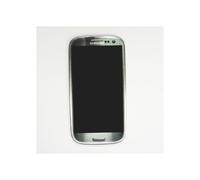 Pantalla táctil LCD original en chasis Samsung Galaxy S3 I9305 gris