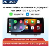 Pantalla táctil multimedia de 1920*720 para BMW Serie 1/2/3/4 F20/F21/F22/F30/F31/F32/F33/F34 Sistema NBT Android Auto Carplay inalámbrico 1.2 System left