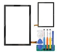 Pantalla táctil para Blackview Tab 8 10.1 para Blackview Tab 8E, kit de reparación de montaje digitalizador de repuesto (negro, no incluye LCD)