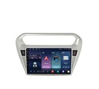 Pantalla Táctil para Peugeot 301 Citroen Elysee 2013-2018 Android 15 9 Pulgadas Car Estéreo con BT GPS FM WiFi Cámara Trasera para, 8 Core 8G+128G